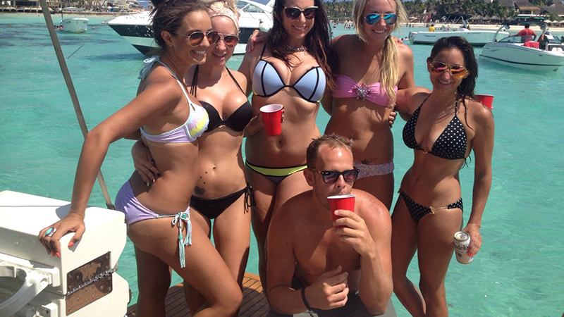 Group yacht charters Punta Cana event boats